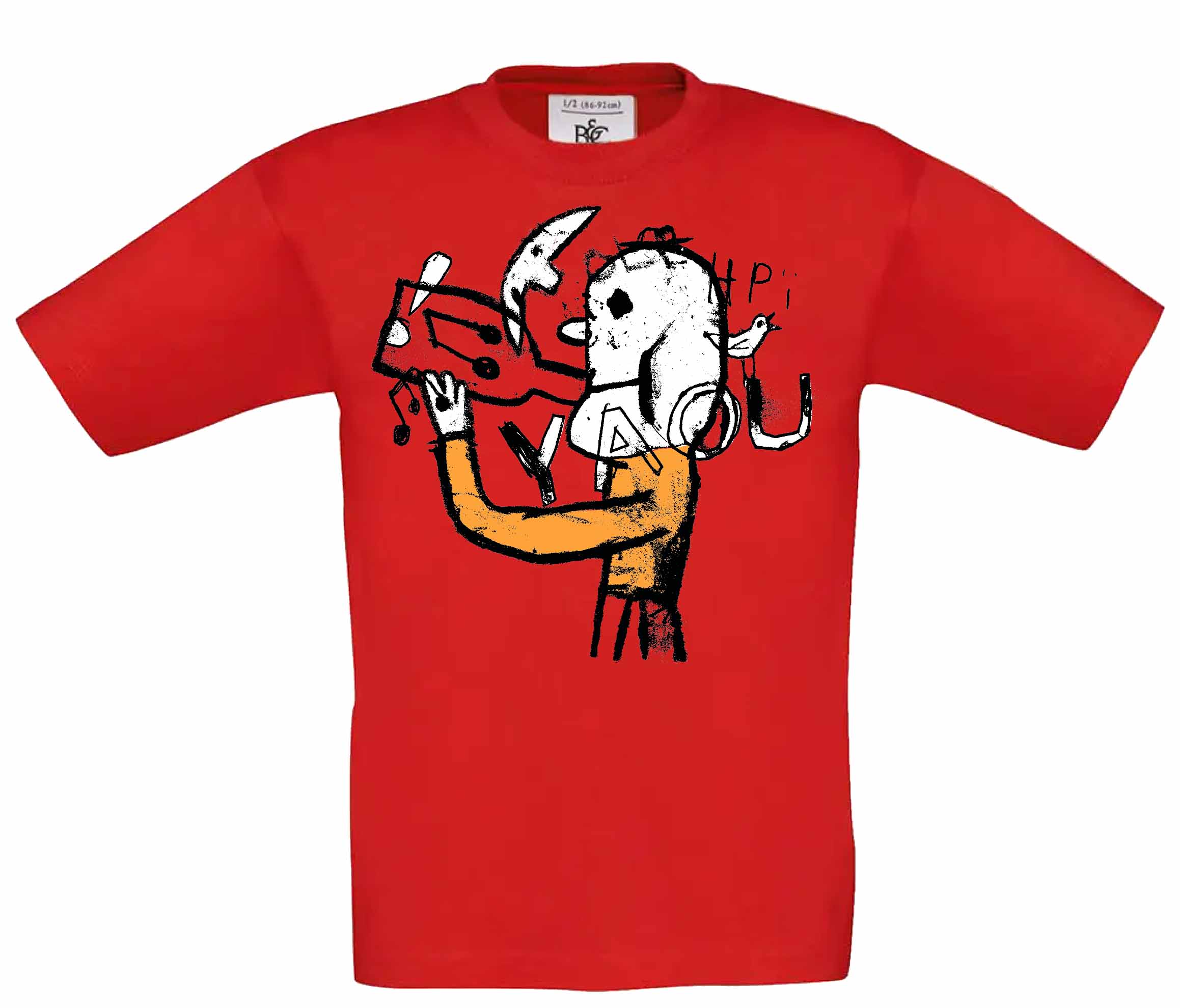 T-shirt Fille New Look Rouge – Taille 10-11 Ans, Coton, Manches Courtes, Basique
